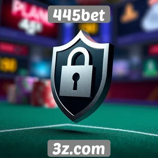 Recursos de segurança no site 445bet